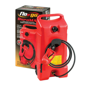 Scepter Flo N' Go Duramax 14 Gal Gas Fuel Tank Container Caddy Can & Pump, 2 Pk - TRAPSKI
