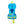 Full Throttle Infant Nylon Life Jacket - Aqua/Neon Green