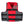 Full Throttle Adult Nylon Life Jacket - S/M - Black/Red