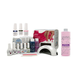 Gelish Mini Harmony Complete Starter Gel Polish Kit & Artificial Nail Remover - TRAPSKI