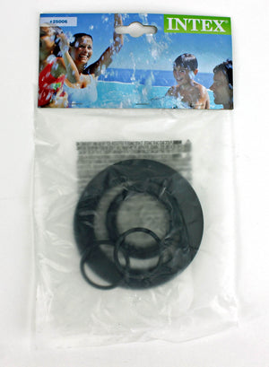 Intex 25006 Large Strainer Rubber Washer & Ring Pack Replacement Parts (6 Pack)