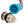 Bluewater 22MM Programmable Waterproof Off-On Blue/Red Switch w/Breaker