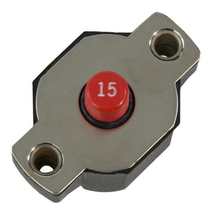 Egis 15A Push Button Circuit Breaker - Reset Only