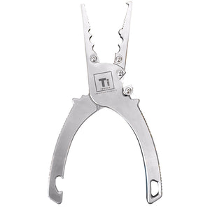 Ti-Tackle Titanium Fishing Pliers 7.5" Multi Tool Offshore