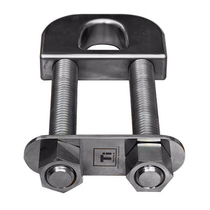 Ti-Tackle Titanium Bow D Ring - 4" Long Stud