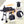 Outsunny 48' Steel Portable Backyard Charcoal BBQ Grill and Offset Smoker Combo