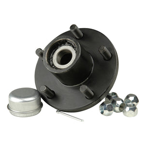 C.E. Smith Hub Kit 5x4 1/2", 1" Straight Spindle 1.25"