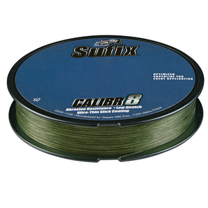 Sufix Calibr8 Braid 300yds 65lb - Low Vis Green