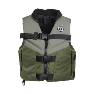 Mustang Accel Foam Vest - Green/Grey - XXXL