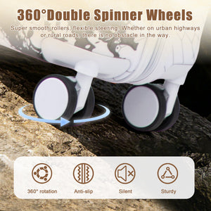 20 Inch PC Spinner Wheel Luggage with Combination Lock