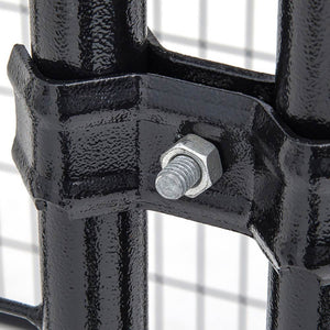 Lucky Dog Uptown Outdoor Covered Kennel Heavy Duty Dog Cage Pen (4 Pack)