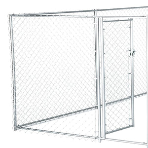 Lucky Dog 10 x 5 x 4 Foot Heavy Duty Outdoor Chain Link Kennel Enclosure (2 Pk)