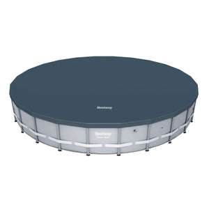 Bestway 18' Round PVC Pool Debris Cover for Steel ProTM Frame Pools (2 Pack)