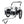 3-in-1 Heavy-Duty Bike Cargo Trailer