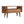 Solid Wood Mini Rounded Entertainment Unit, Nordic Legs