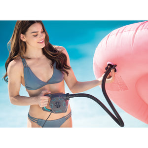 Intex Quick Fill Electric Pump & Intex Inflatable Jump-O-Lene Kids Ball Pit