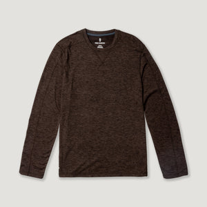 Men's FreeCycle® Sueded Spacedye Long Sleeve Crew Neck