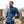 Men's Sueded Spacedye Quarter Zip Long Sleeve Shirt