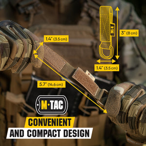 M-Tac Key Holder for Belt with D-Ring Key Clip - TRAPSKI