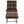 Velvet Massage Recliners with Ottoman Remote Control and Side Pocket-Brown