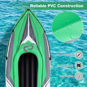 Inflatable Kayak 2 Person 11.5 Feet with Aluminum Paddles