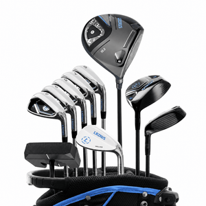 Lazrus Golf 11 pc Set - LAZ2 Driver, 3W, 1H, 6-PW Irons, 52° Wedge, Putter & Bag Optional