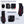 11 Pieces Complete Golf Club Package Set