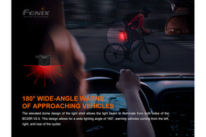 Fenix BC05R V2.0 Rechargeable Bicycle Tail Light - TRAPSKI