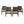 Outdoor Wicker Chairs, 56225.00CHRBRN KD, 4pcs