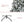 HOMCOM 9ft Unlit Snow-Flocked Slim Pine Artificial Christmas Tree