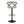 Gardenia - Contemporary Adjustable Barstool With Swivel With Rounded T Footrest (Set of 2)