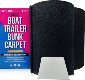 Boat Trailer Bunk Carpet for Bumpers