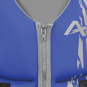 Airhead Swoosh Neolite 30-50 Lb Kwik-Dry Blue Child Life Vest Jacket (12 Pack)