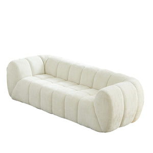 Modern Sofa With Piano Key Backrest
