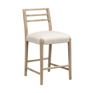 Counter Stool with Ladder Back (Set of 2)