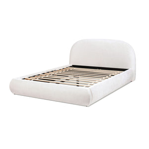 Archie Puffy Grounded - Upholstered Platform Bed