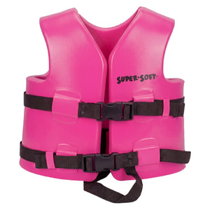 TRC Recreation Super Soft Child Life Jacket Swim Vest, Small, Flamingo Pink