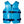 TRC Recreation Super Soft Medium Child Life Jacket Swim Safety Vest, Marina Blue