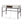 Verster - Writing Desk With USB - Black / Natural
