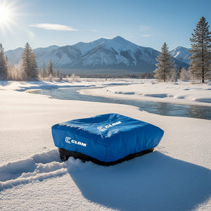 Clam 9973 Fish Trap Ice Fishing Travel Cover for Kenai & Kenai Pro (Cover Only) - TRAPSKI