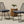 DEJA Chair 2PCS with 2 Cushions, Gray
