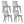 Modern Dining Chair With Carbon Steel Legs
