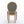 French Style Solid Wood Frame Antique Painting, Hand-Pulled Buckle Decoration Artificial Dining Chair With Nailhead Trim, Wood Legs