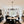 8-Light Farmhouse Chandelier, Black Metal