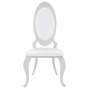 Chester - Upholstered Dining Side Chair (Set of 2) - Creamy White