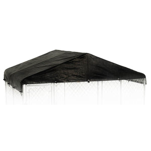 WeatherGuard 10' x 10' Dog Run Kennel Waterproof Roof Cover Only (2 Pack)