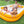 Intex 90in x 58in x 18in Outdoor Inflatable Family Swim Center, Orange (2 Pack) - TRAPSKI