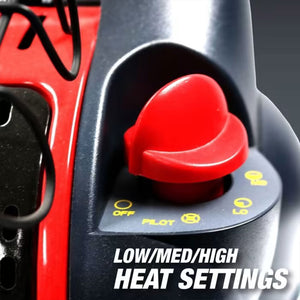 Mr. Heater 18000 BTU Big Buddy Portable Liquid Propane Gas Heater Unit (2 Pack)