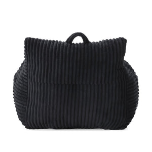 Giant Bean Bag Chair With Armrests And Footstool