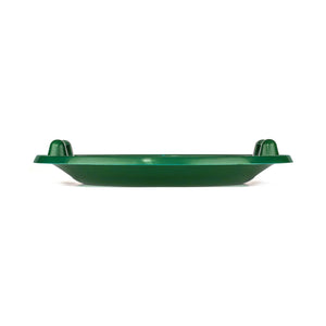 Lucky Bums Circular Saucer Snow Sled for Winter Sledding, 25" Diameter, Green